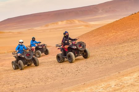 Tour de Aventura en Cuatrimotos a la Reserva Nacional de Paracas