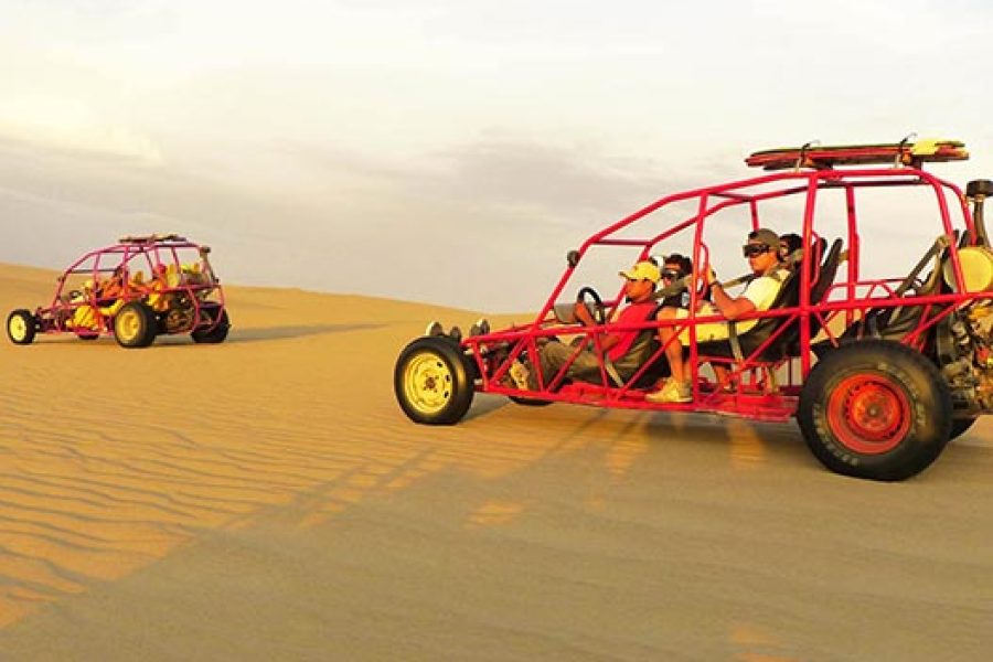 Tour Islas Ballestas + Tubular y Sandboarding Paracas